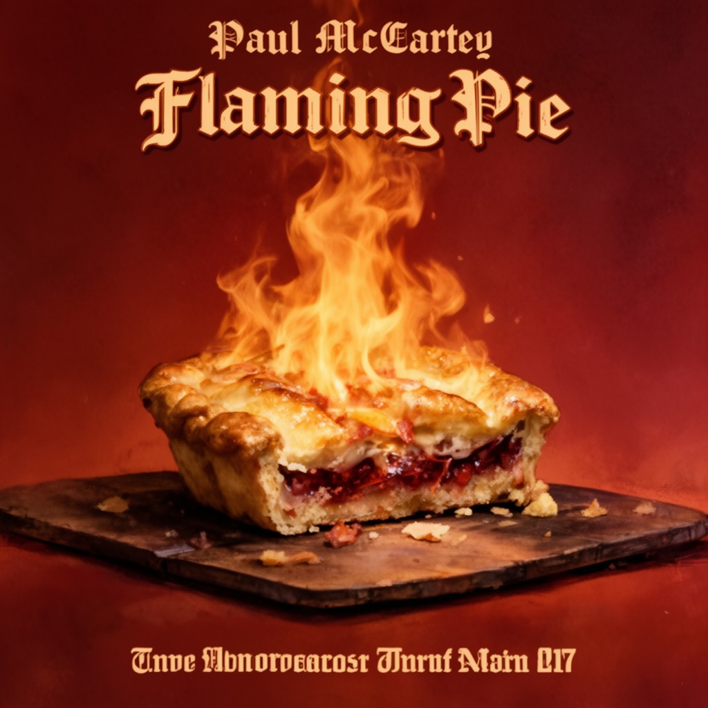 AI-generated illustration of Flaming Pie
