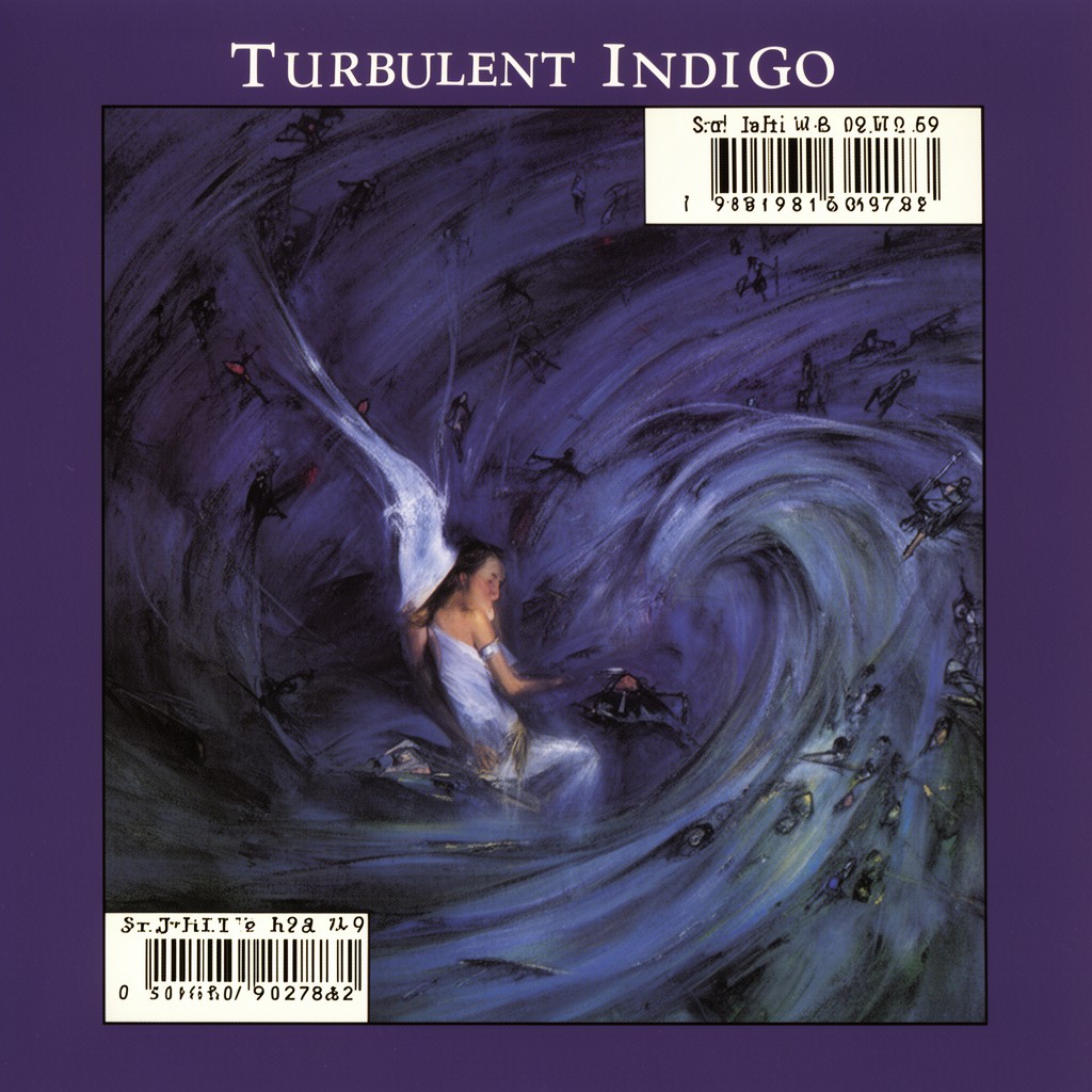 AI-generated illustration of Turbulent Indigo