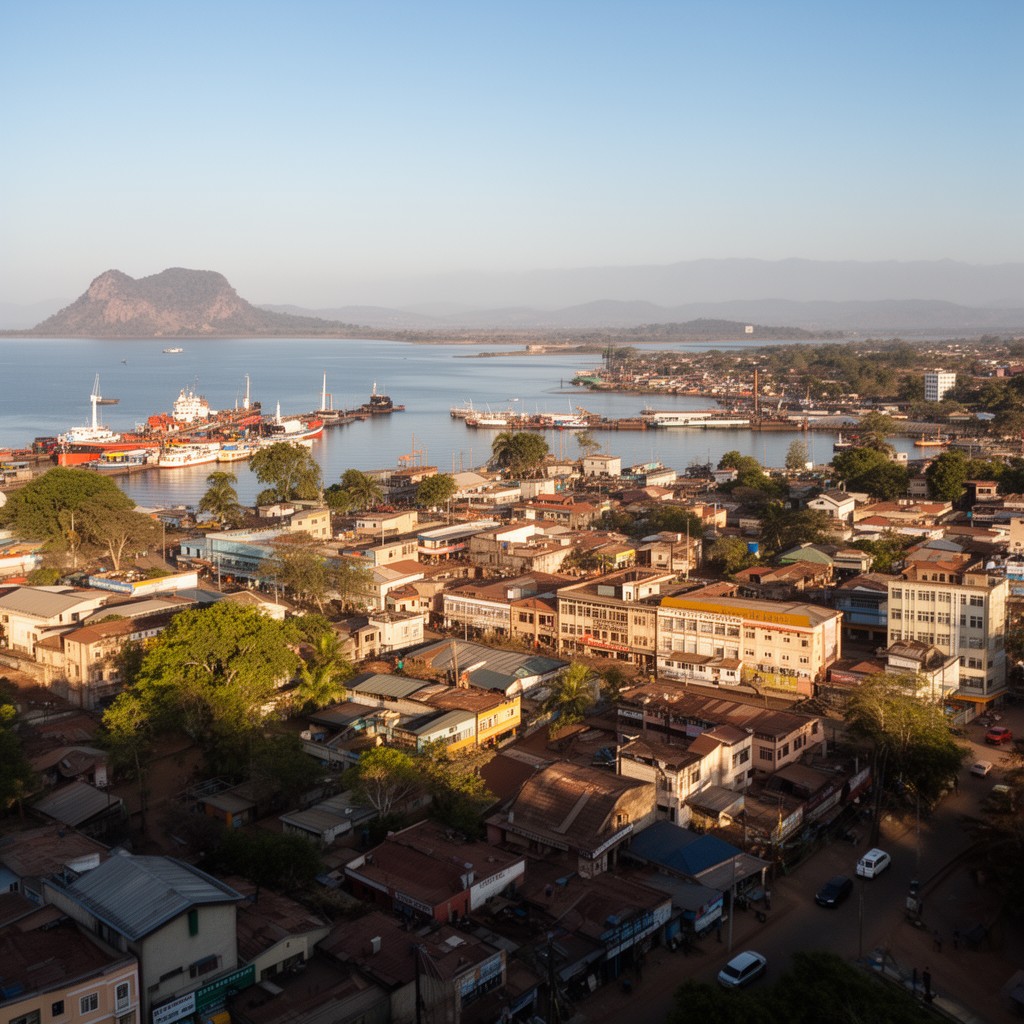 AI-generated illustration of Mwanza