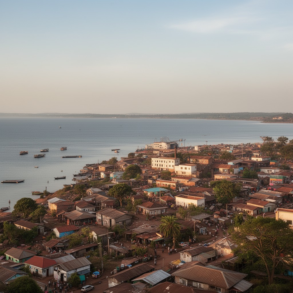 AI-generated illustration of Kisumu