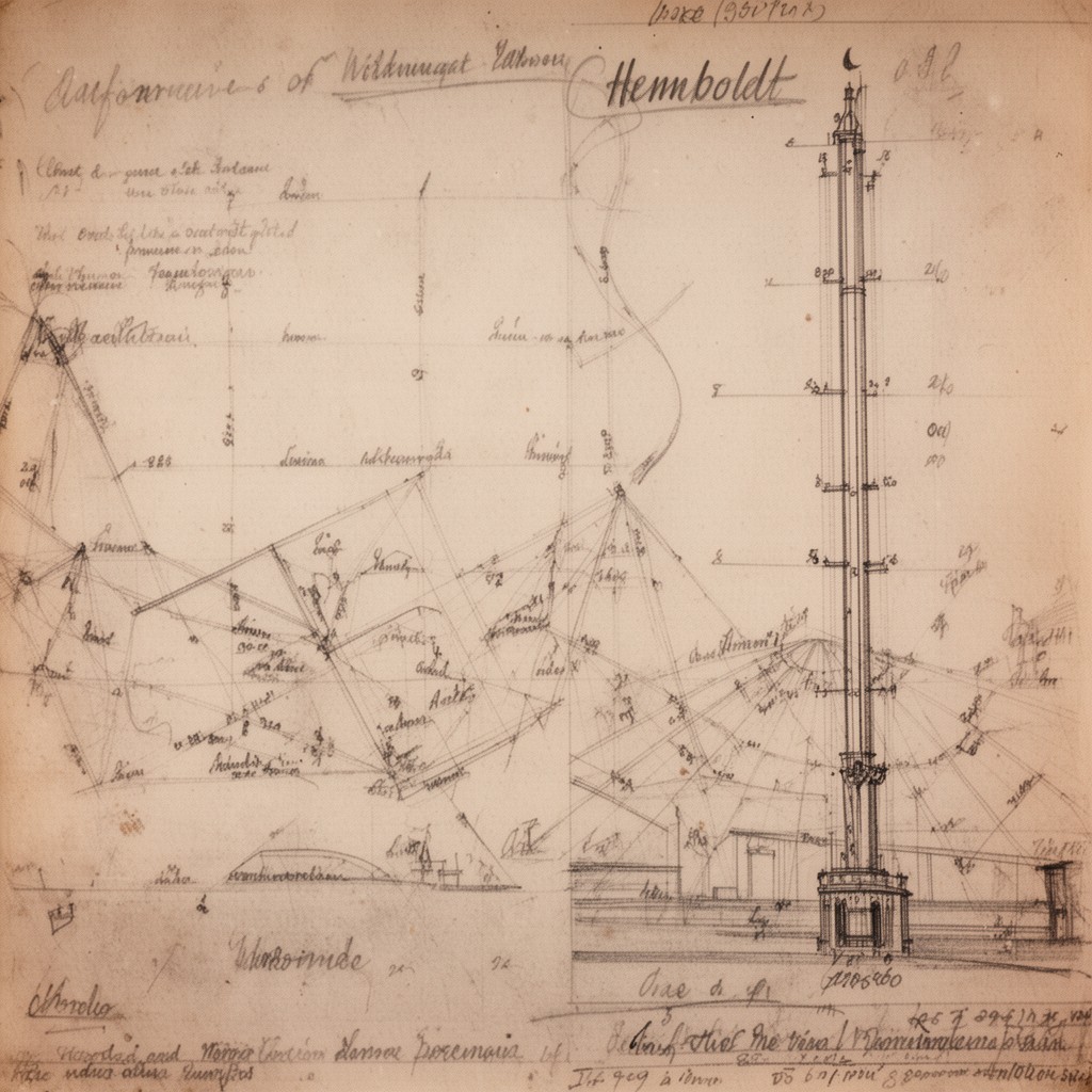 AI-generated illustration of Humboldt meridian