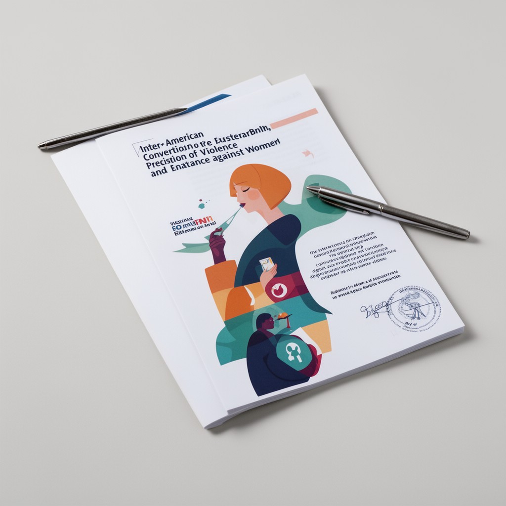 AI-generated illustration of Inter-American Convention on the Prevention, Punishment and Eradication of Violence against Women