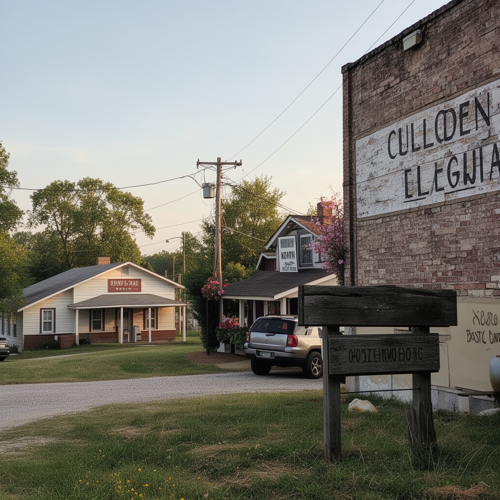 AI-generated illustration of Culloden, Georgia