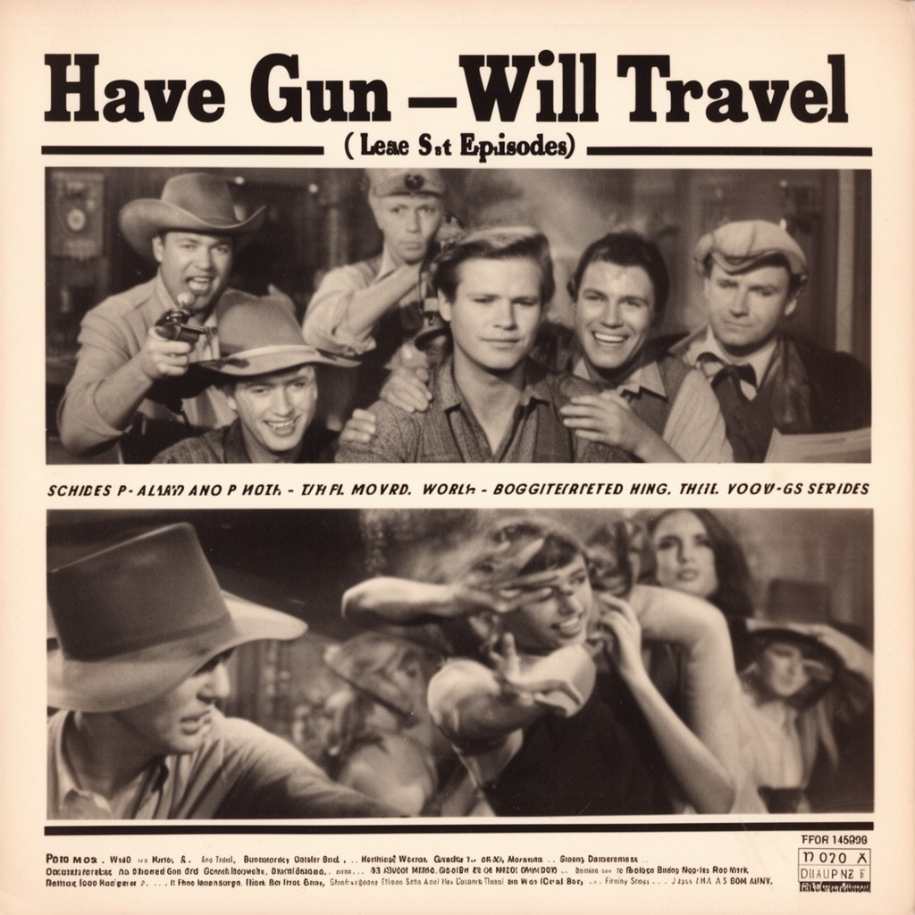 AI-generated illustration of Have Gun – Will Travel (TV series episodes)