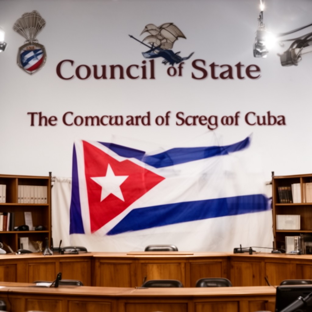 AI-generated illustration of Council of State of Cuba