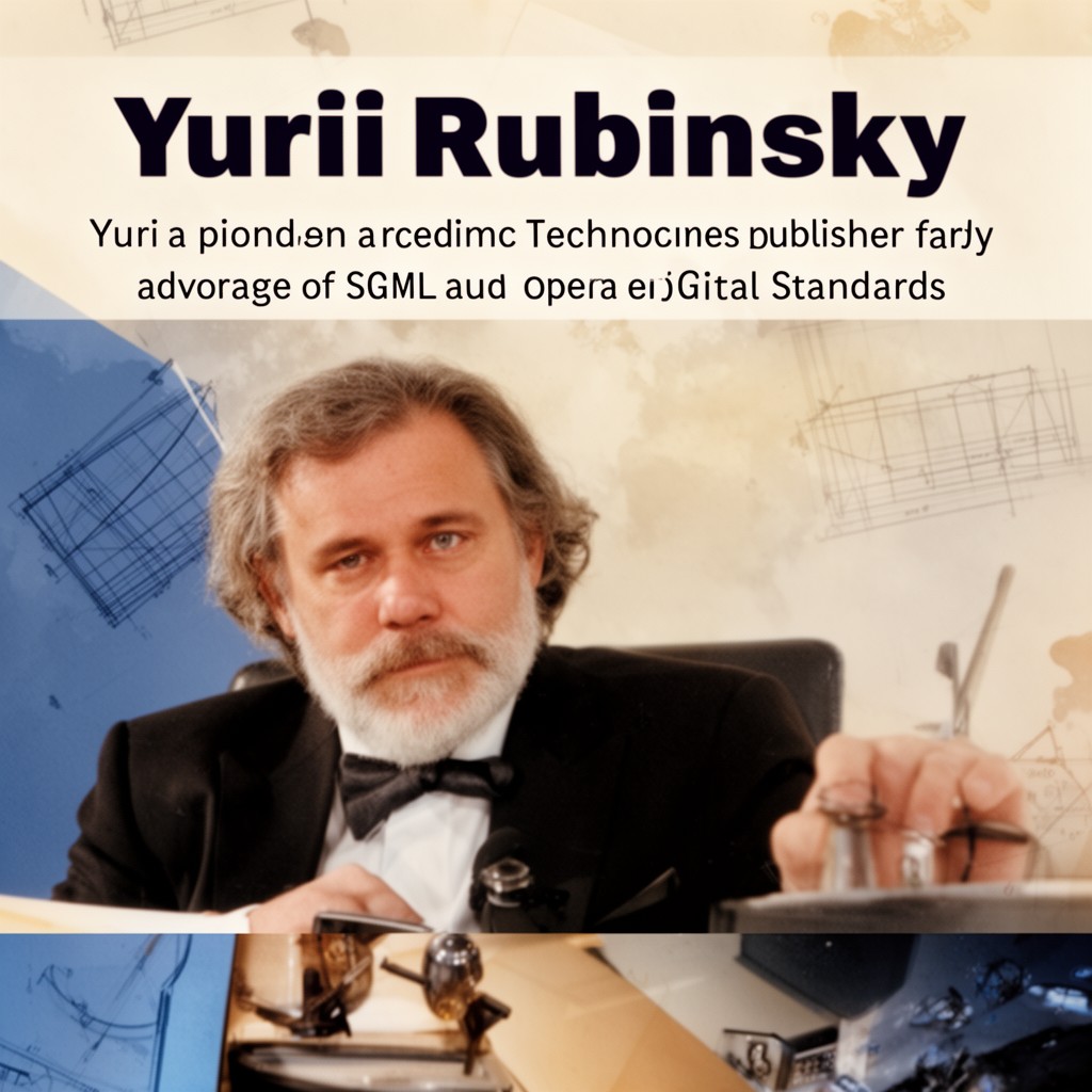 AI-generated illustration of Yurii Rubinsky