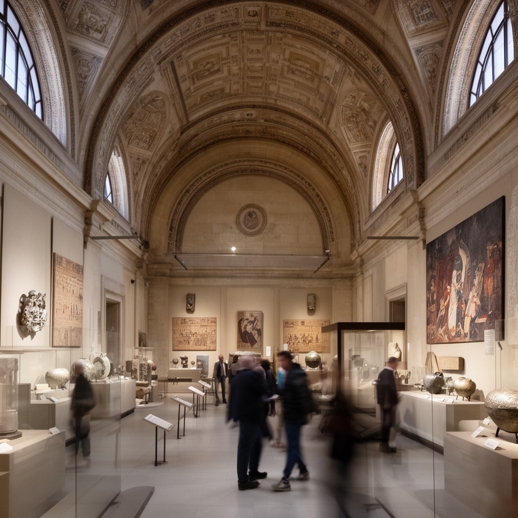 AI-generated illustration of Department of Near Eastern Antiquities