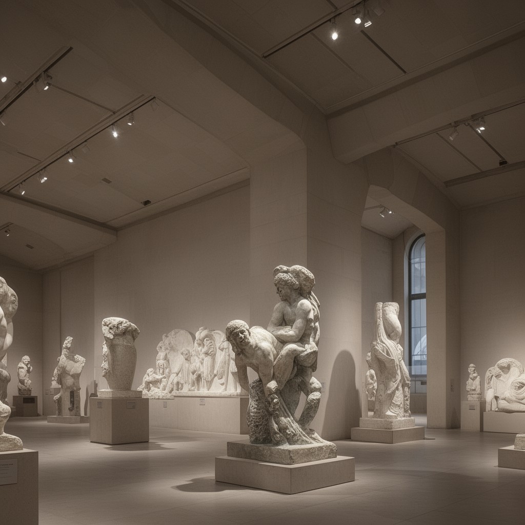 AI-generated illustration of Department of Sculptures