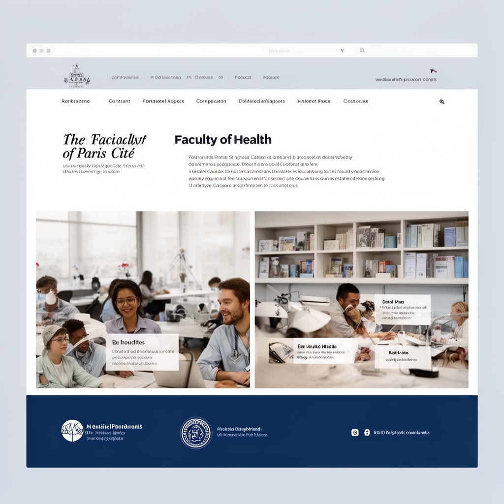 AI-generated illustration of Faculty of Health