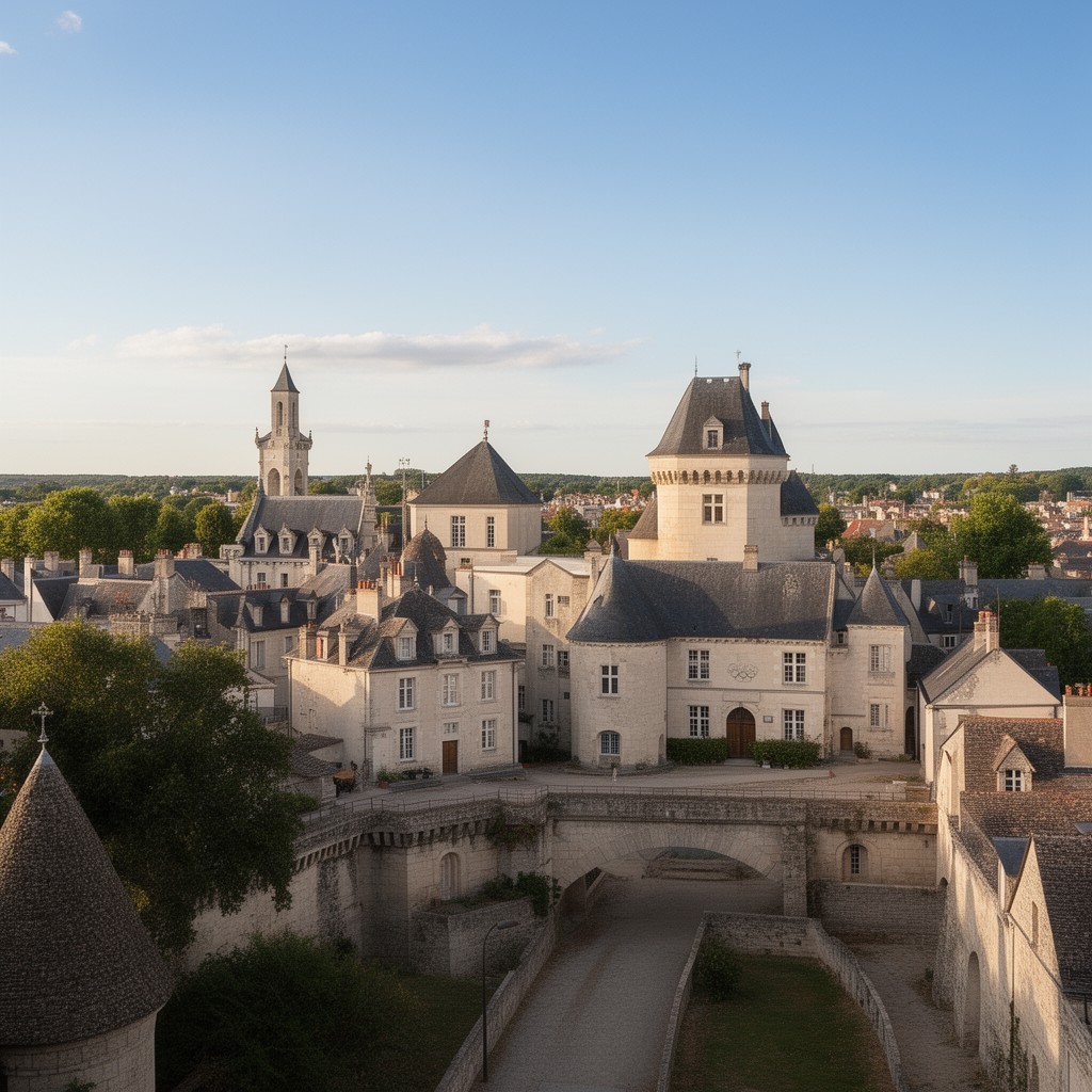 AI-generated illustration of Châteauroux
