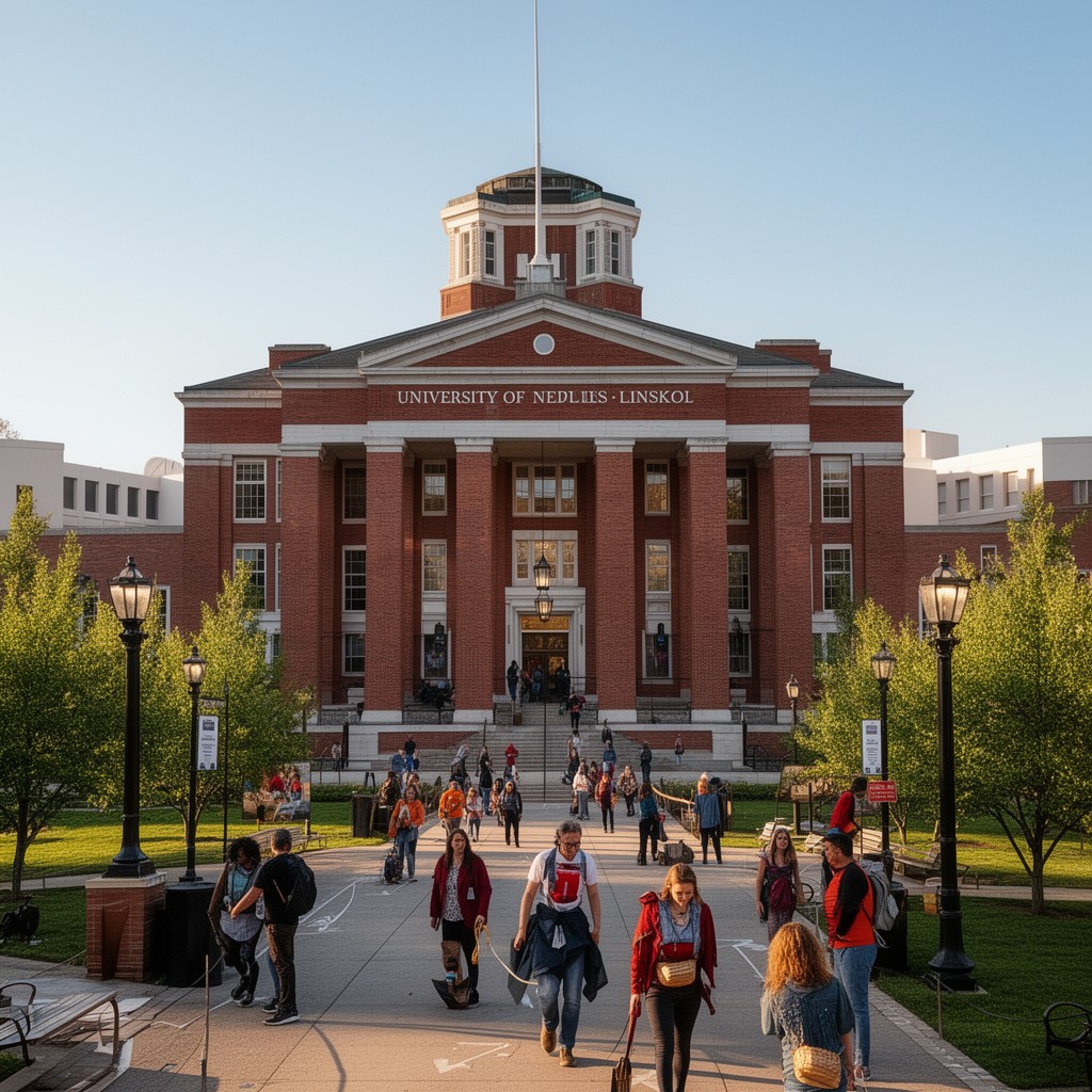 AI-generated illustration of University of Nebraska–Lincoln