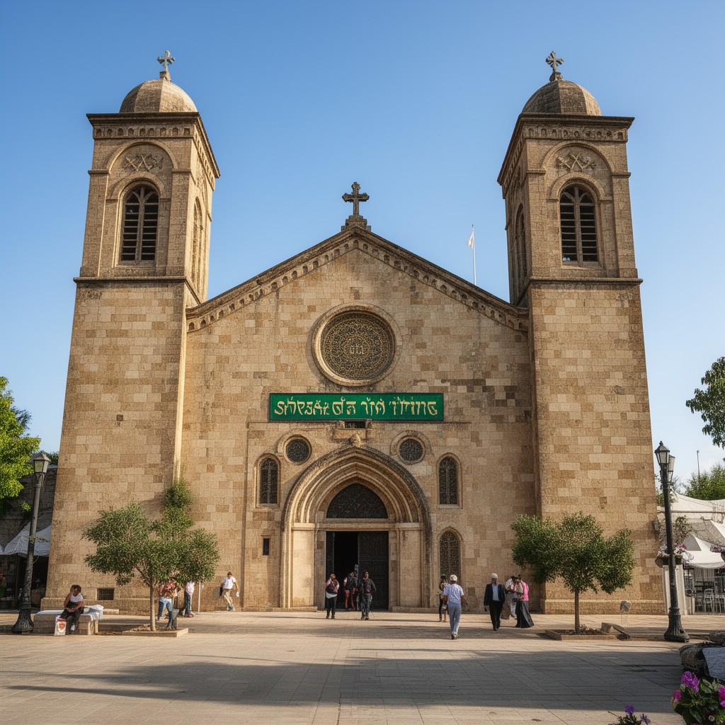 AI-generated illustration of Syriac Orthodox Church