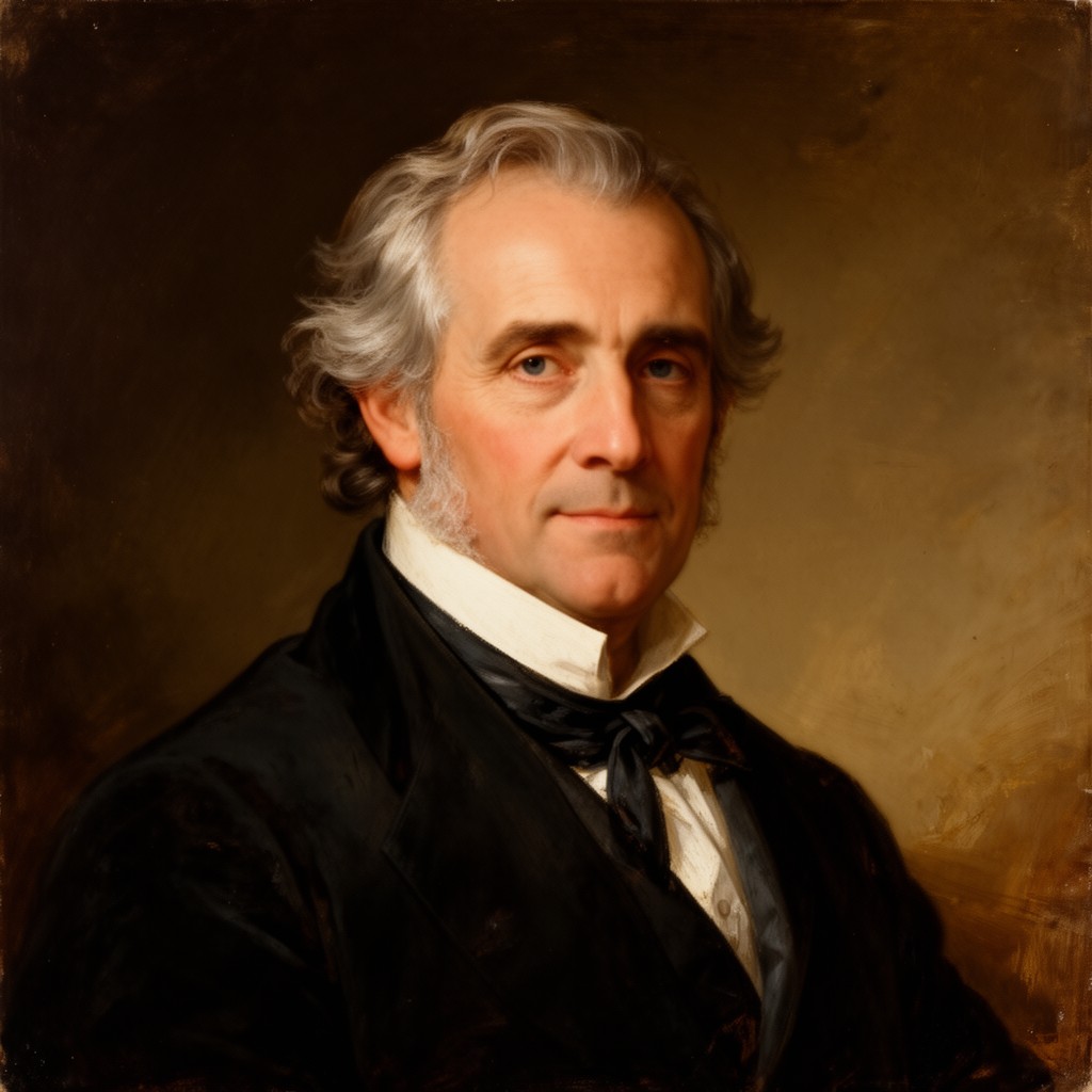 AI-generated illustration of Nathaniel Macon