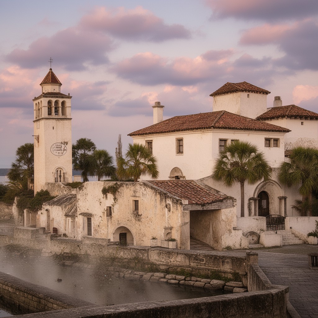 AI-generated illustration of St. Augustine, Florida