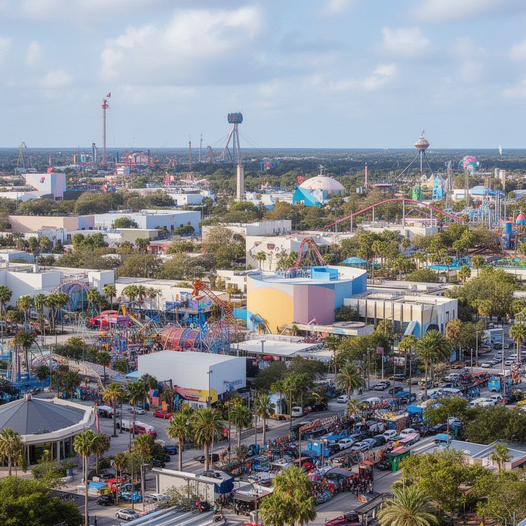 AI-generated illustration of Orange County, Florida