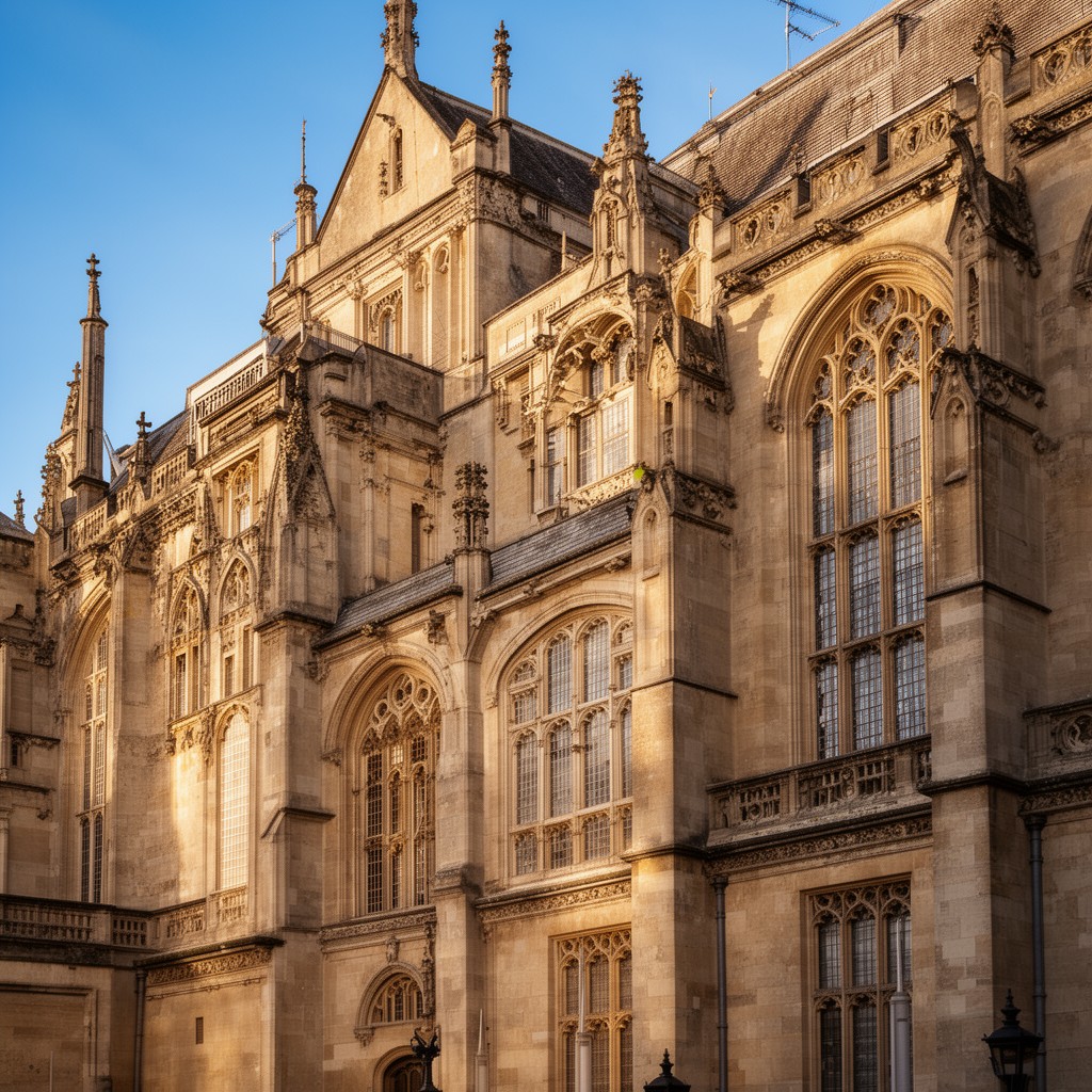 AI-generated illustration of Bodleian Library