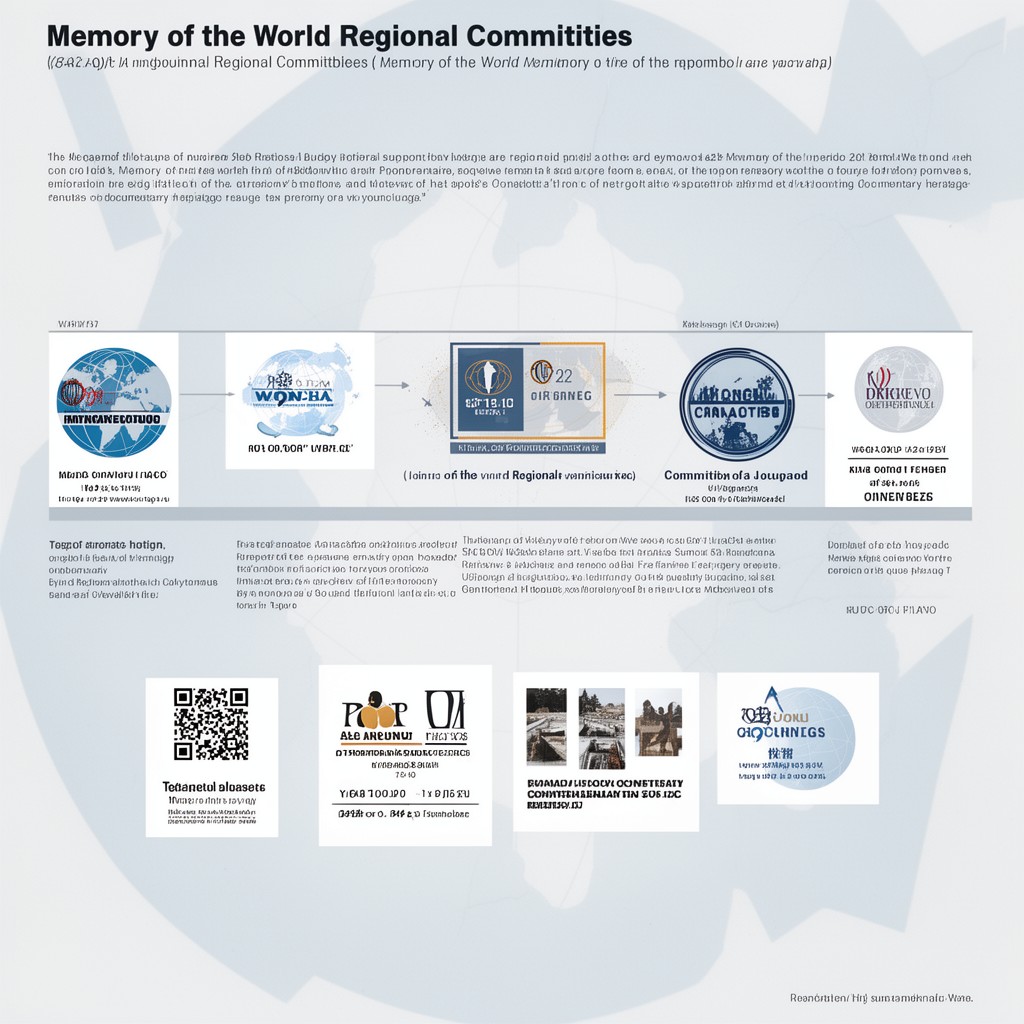 AI-generated illustration of Memory of the World Regional Committees