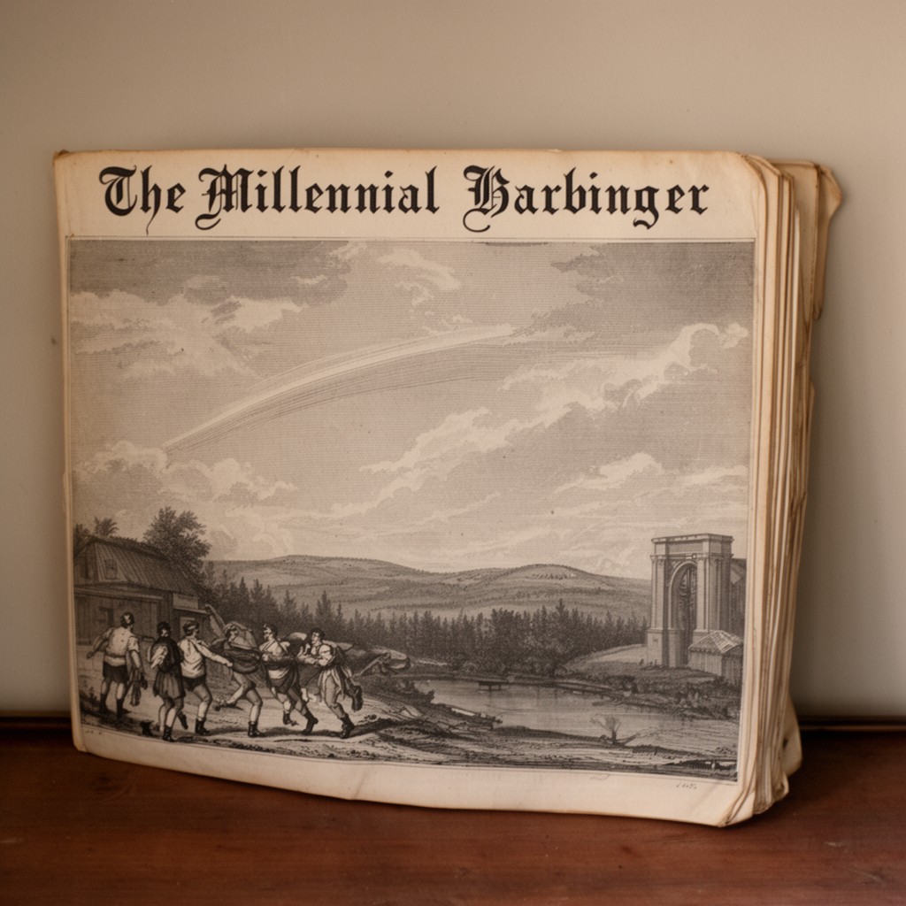 AI-generated illustration of The Millennial Harbinger