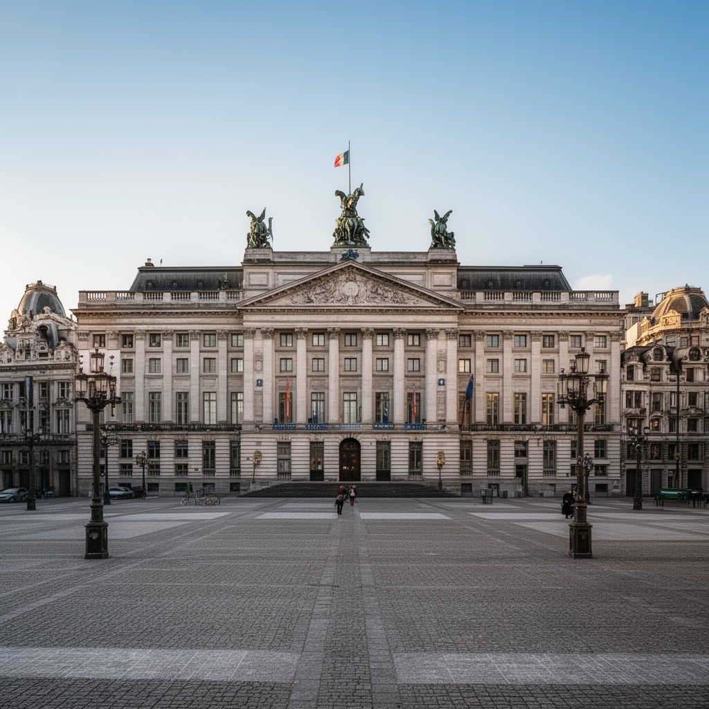 AI-generated illustration of Place des Palais