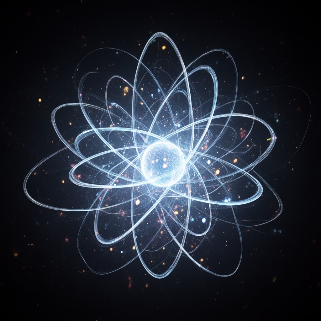 AI-generated illustration of Higgs boson