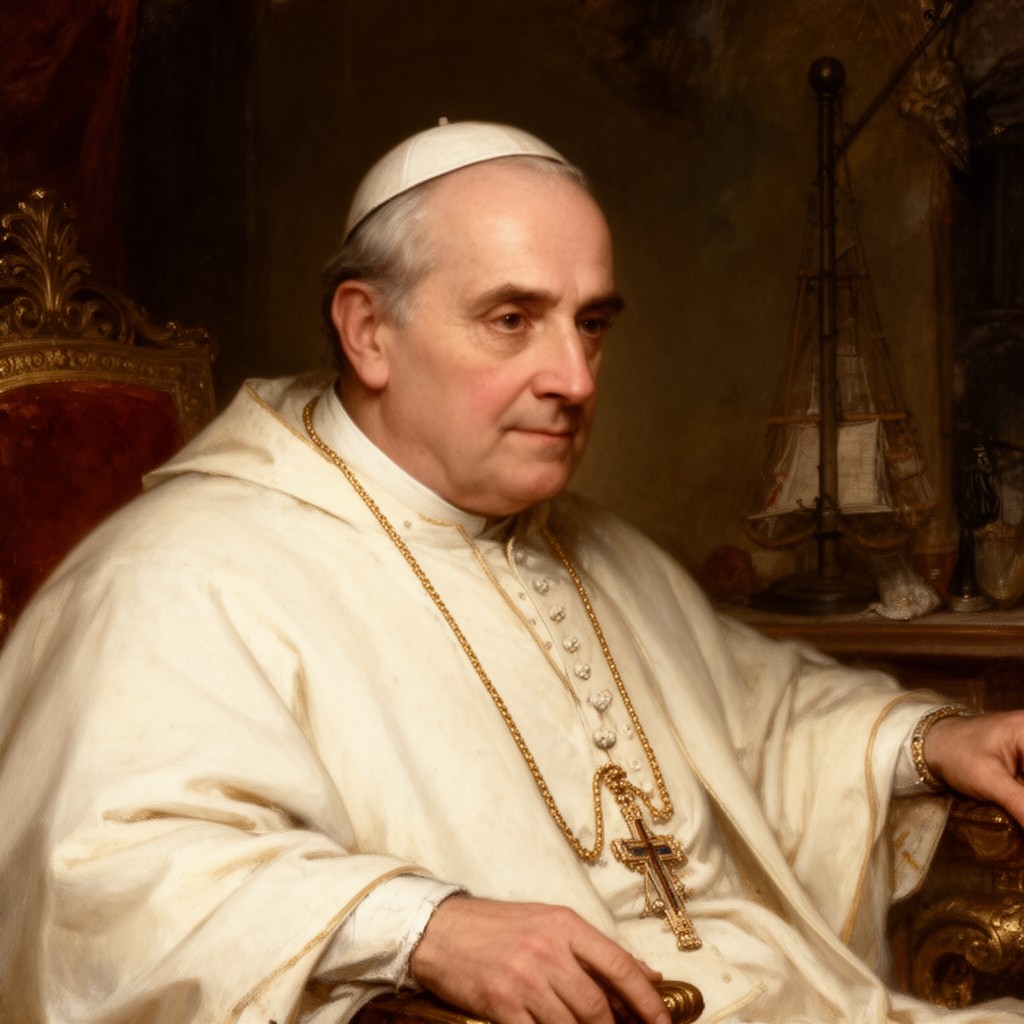 AI-generated illustration of Pope Clement VII