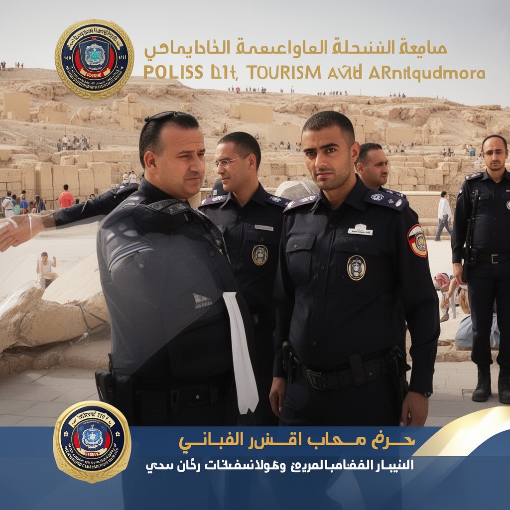AI-generated illustration of General Directorate of Tourism and Antiquities Police