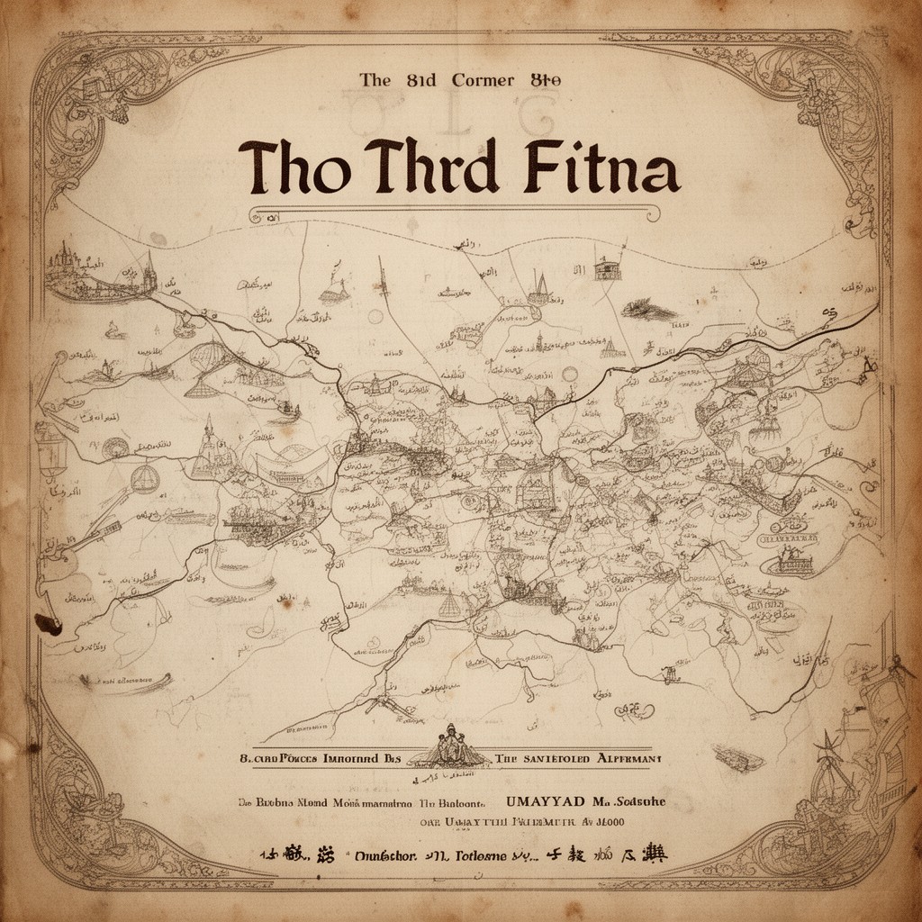 AI-generated illustration of Third Fitna