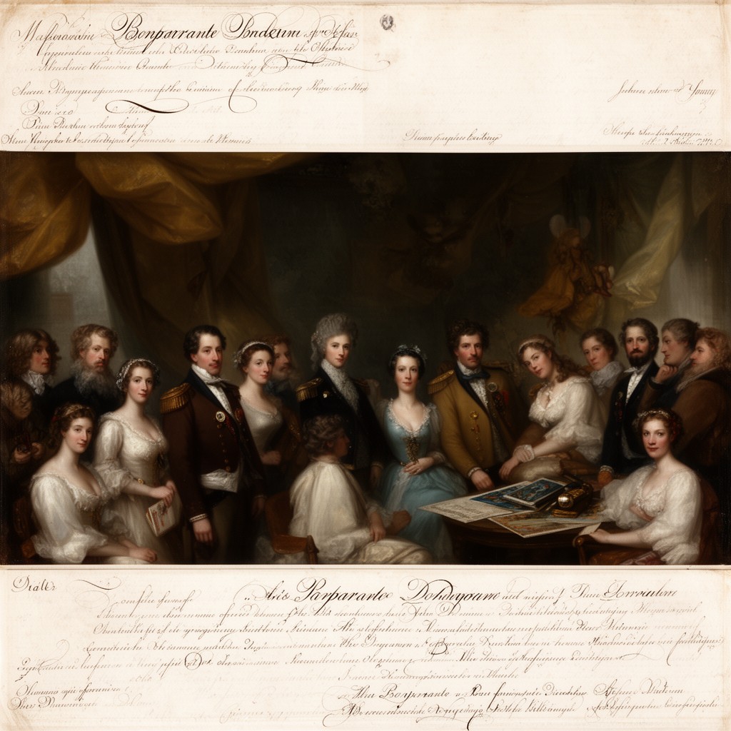 AI-generated illustration of Bonaparte dynasty
