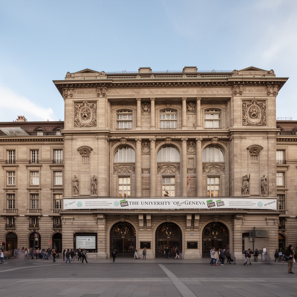 AI-generated illustration of University of Geneva