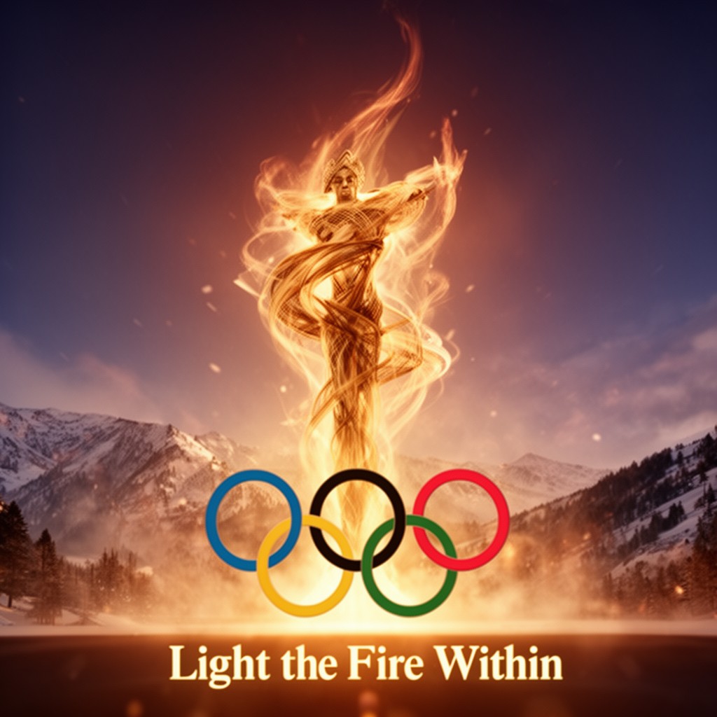 AI-generated illustration of Light the Fire Within