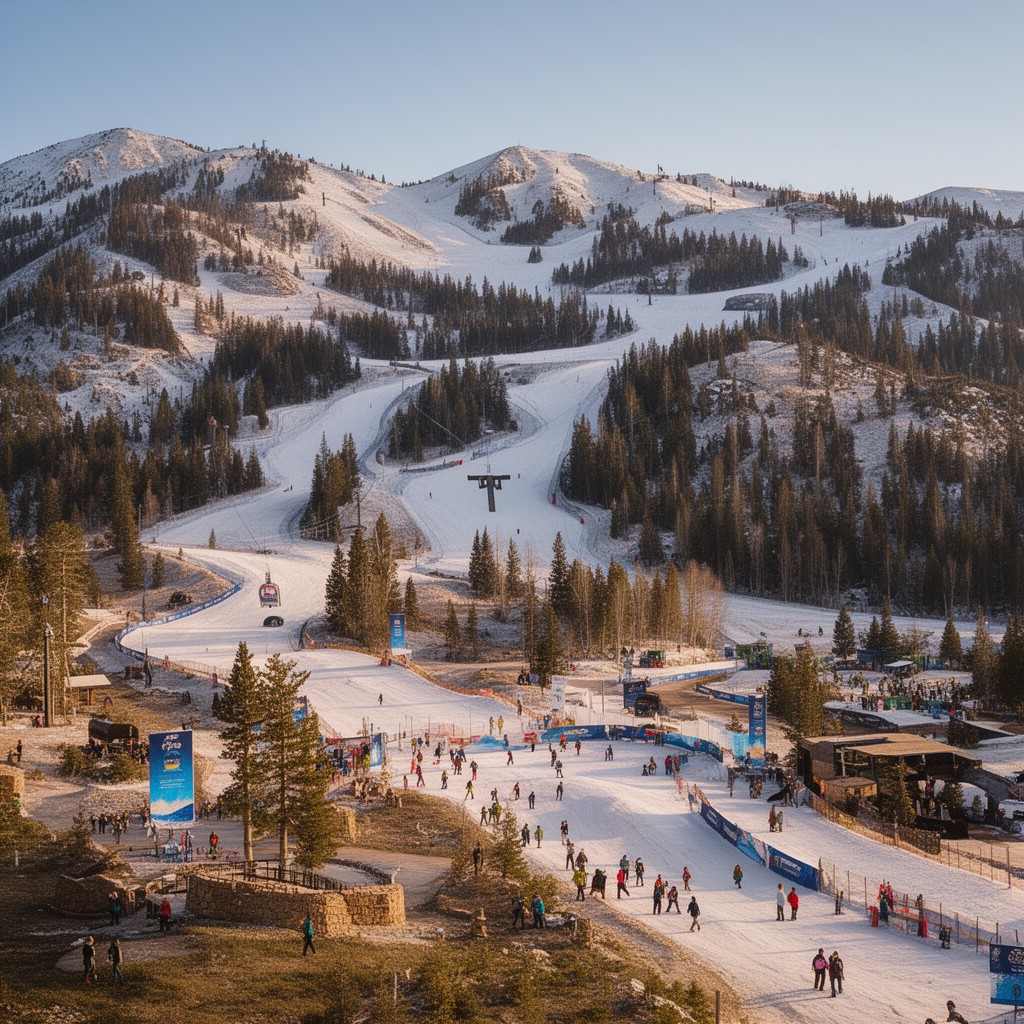 AI-generated illustration of Deer Valley