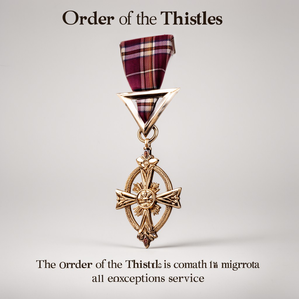 AI-generated illustration of Order of the Thistle