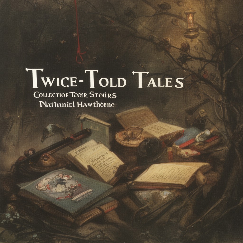 AI-generated illustration of Twice-Told Tales