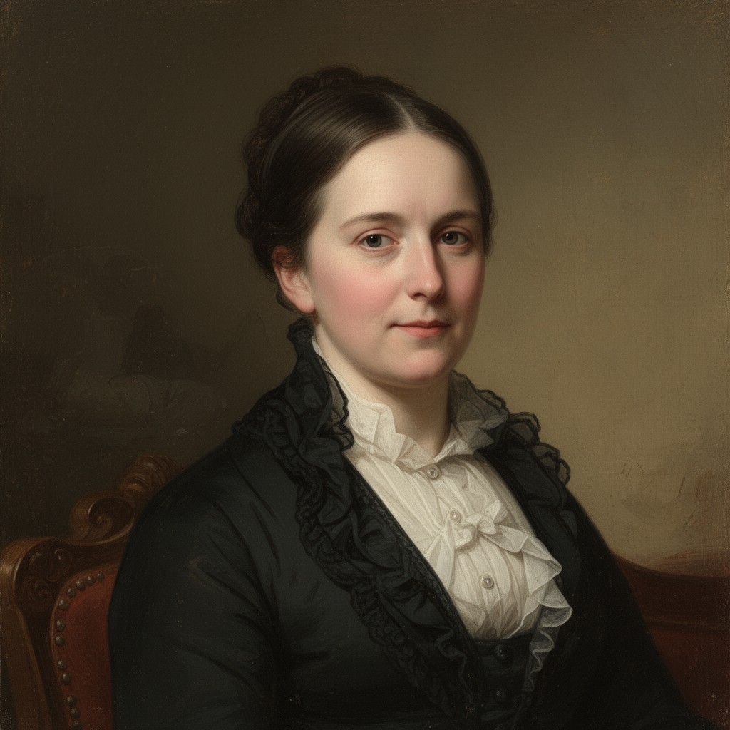 AI-generated illustration of Elizabeth Clarke Manning