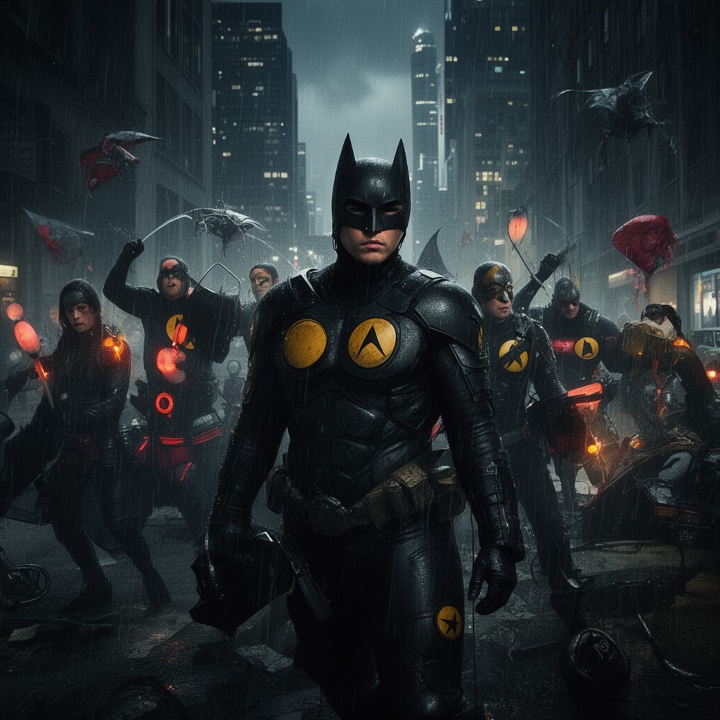 AI-generated illustration of Watchmen