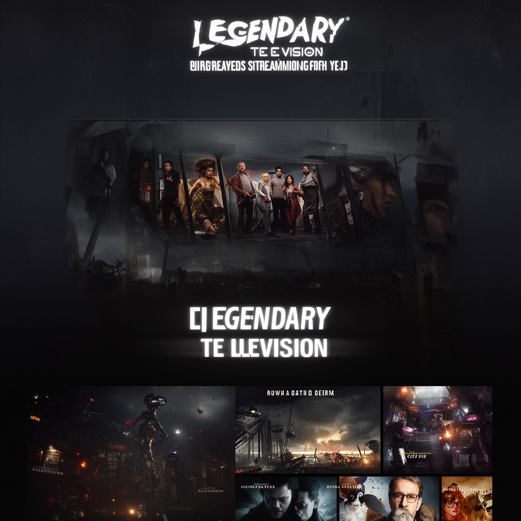 AI-generated illustration of Legendary Television