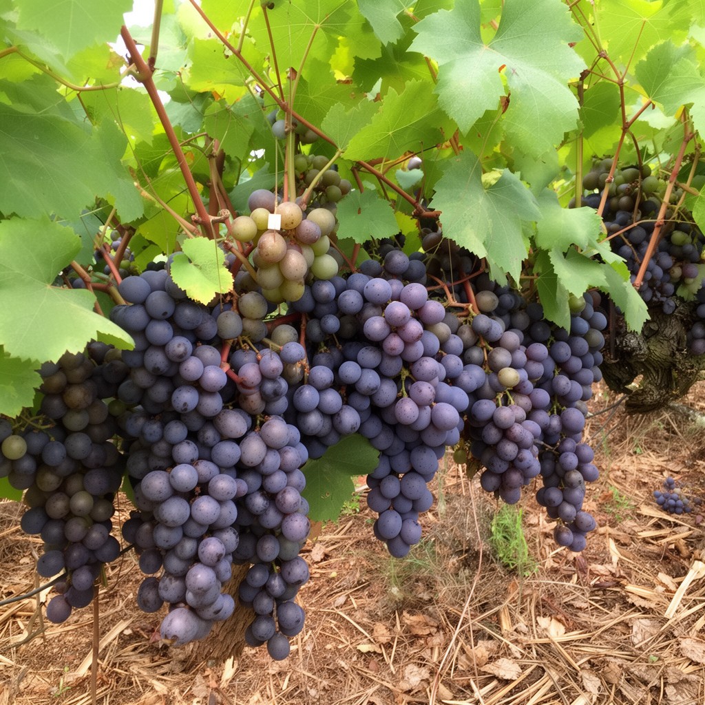 AI-generated illustration of Vitis vinifera