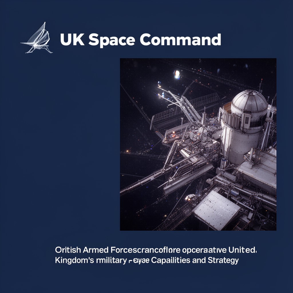 AI-generated illustration of UK Space Command