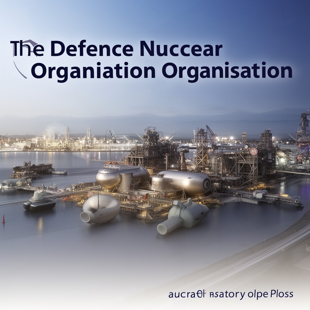 AI-generated illustration of Defence Nuclear Organisation