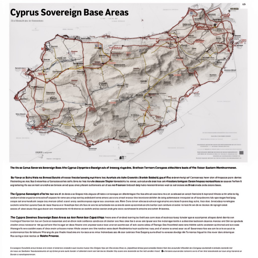 AI-generated illustration of Cyprus Sovereign Base Areas
