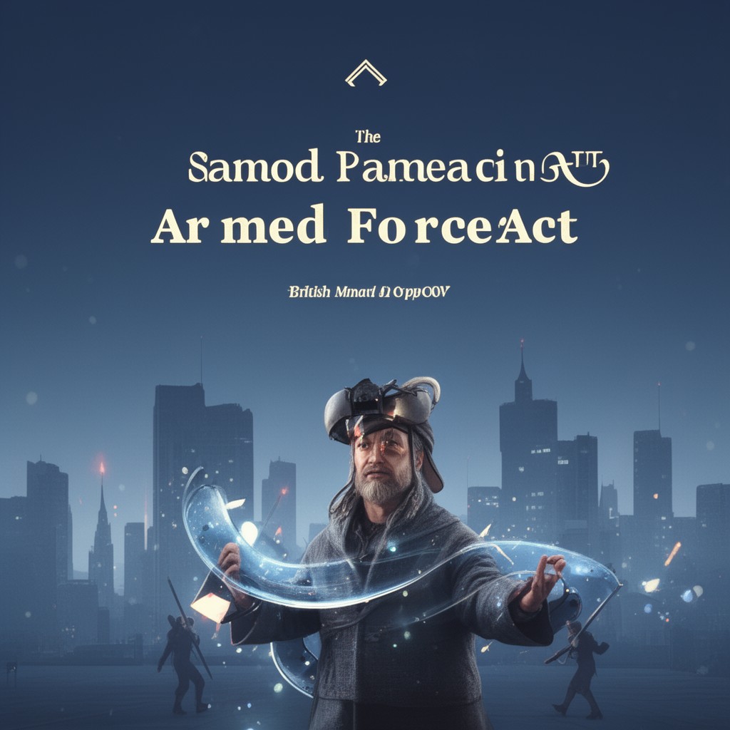AI-generated illustration of Armed Forces Act