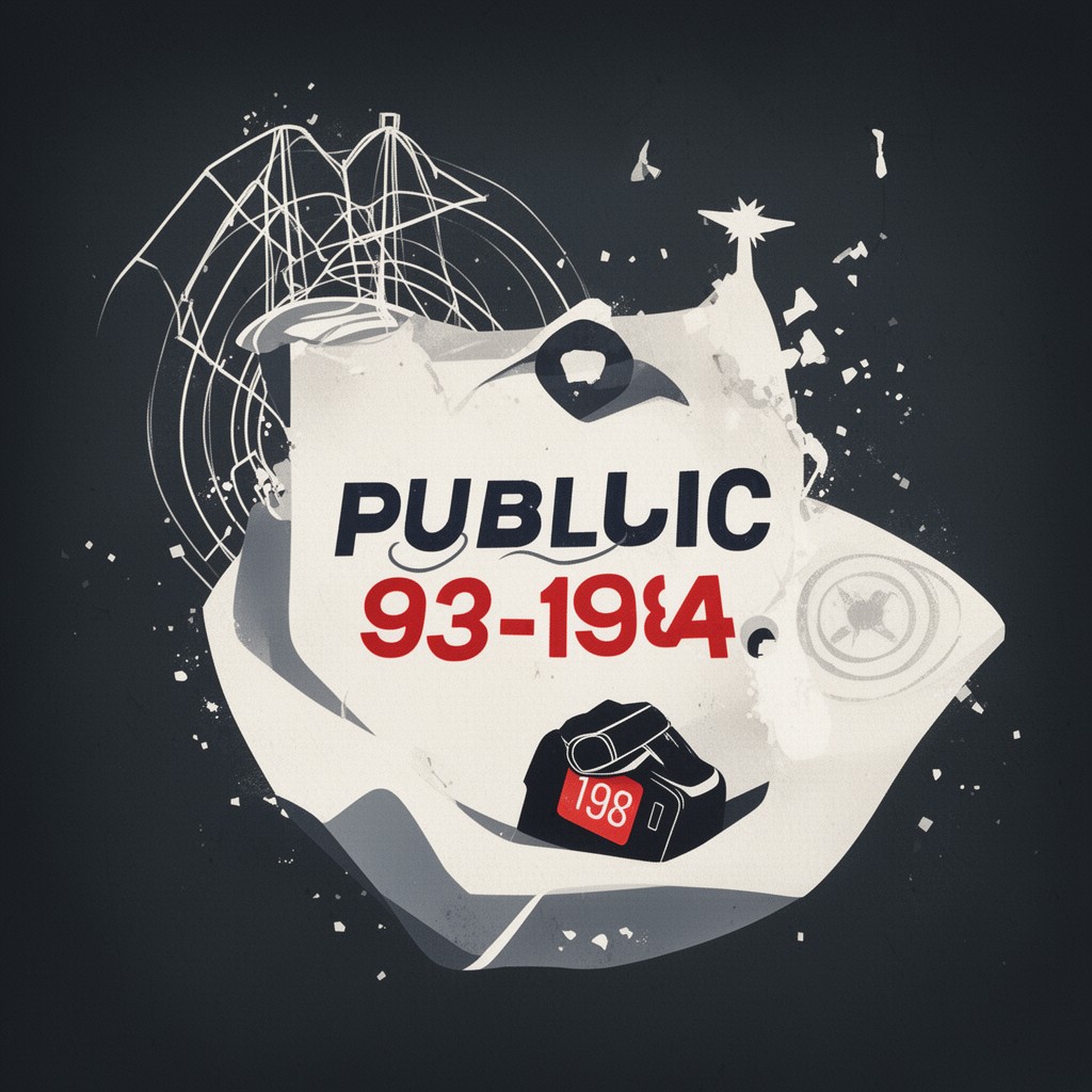 AI-generated illustration of Public Law 93-198