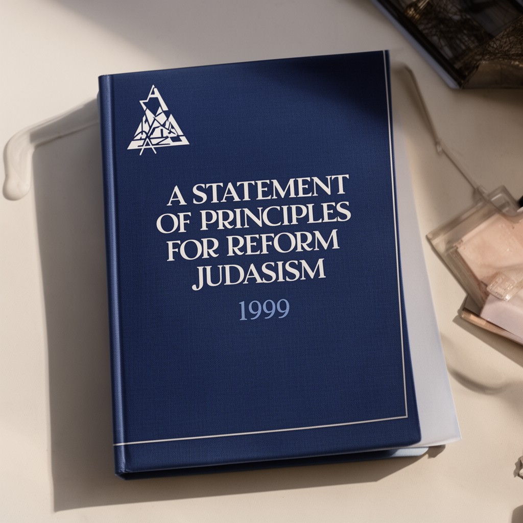 AI-generated illustration of A Statement of Principles for Reform Judaism (1999)