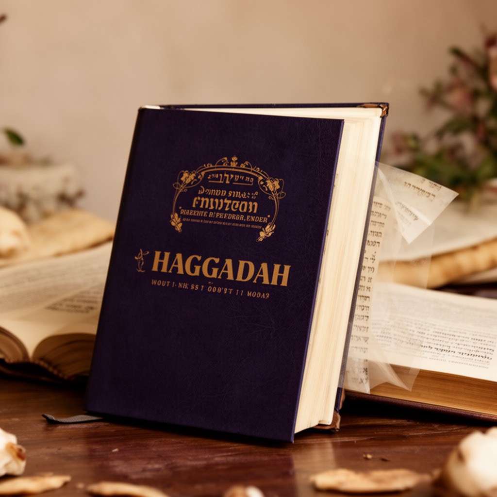 AI-generated illustration of Haggadah