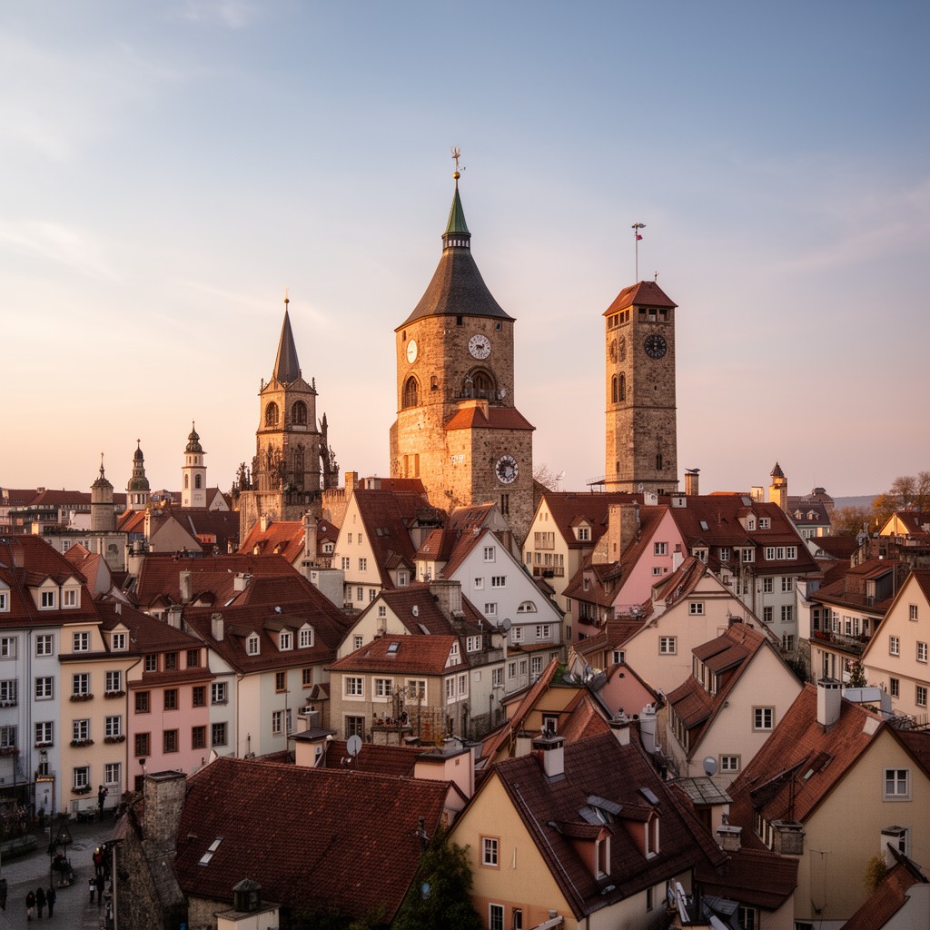 AI-generated illustration of Fürth