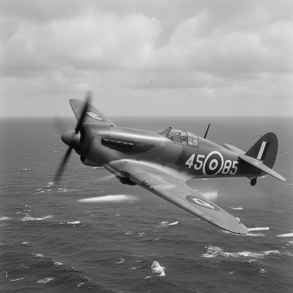 AI-generated illustration of Blackburn Firebrand