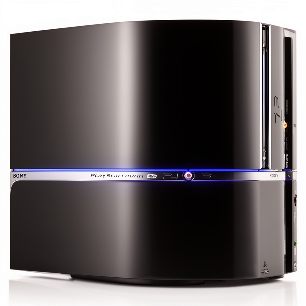 AI-generated illustration of Sony PlayStation 3