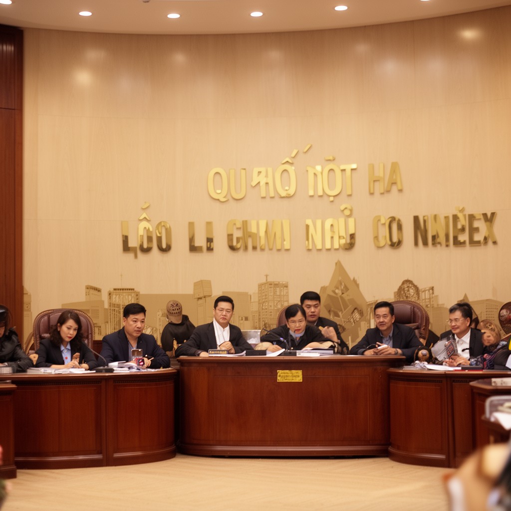AI-generated illustration of Ho Chi Minh City People’s Committee