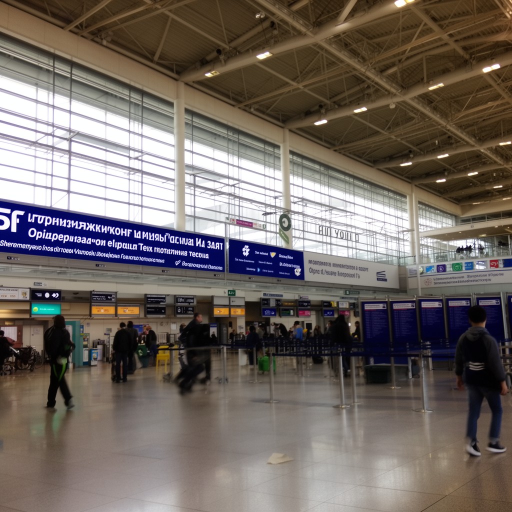 AI-generated illustration of Terminal F