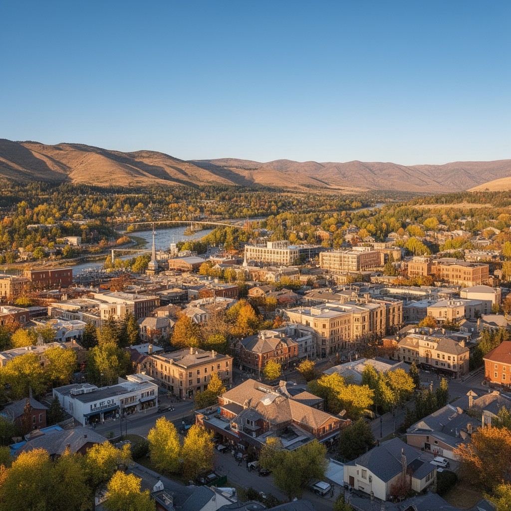 AI-generated illustration of Missoula